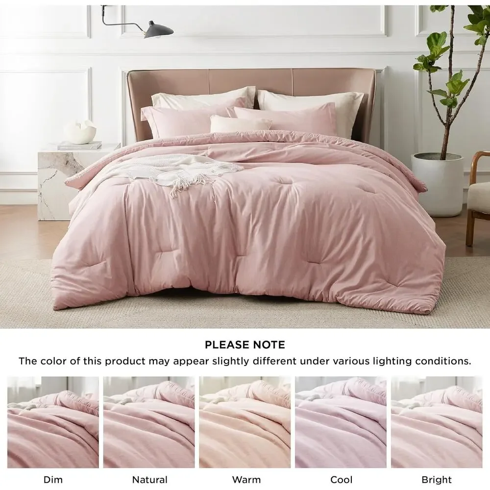 NEW Bedsure Twin/Twin XL Comforter Set -2 Pc 68